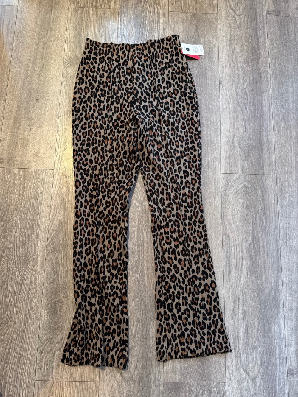 Spanx Leopard Print Flare Pants